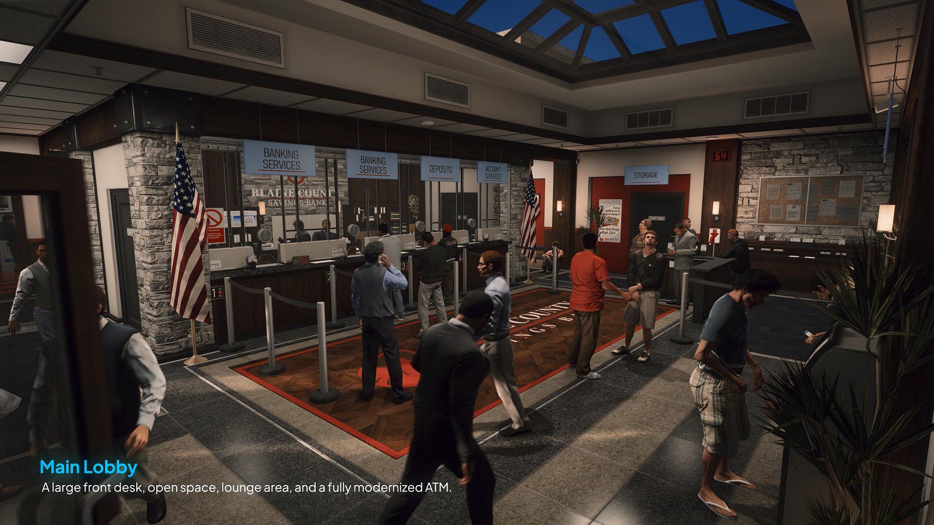 [MLO] Blaine County Savings Bank - GTA 5, FiveM Interior Map product image (8)