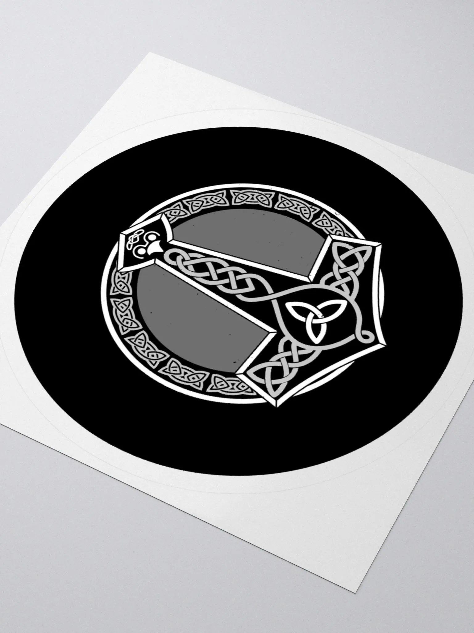 Thor's Hammer Vinyl Sticker product image (9)
