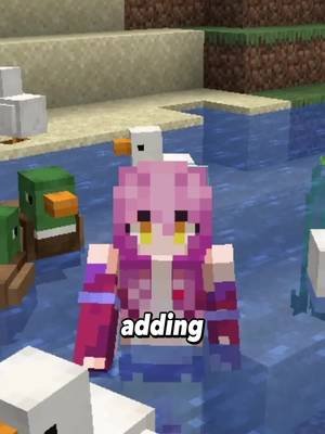 this NEW DUCK can FISH in MINECRAFT  #minecraft #minecraftmods #moddedminecraft #minecraftjava