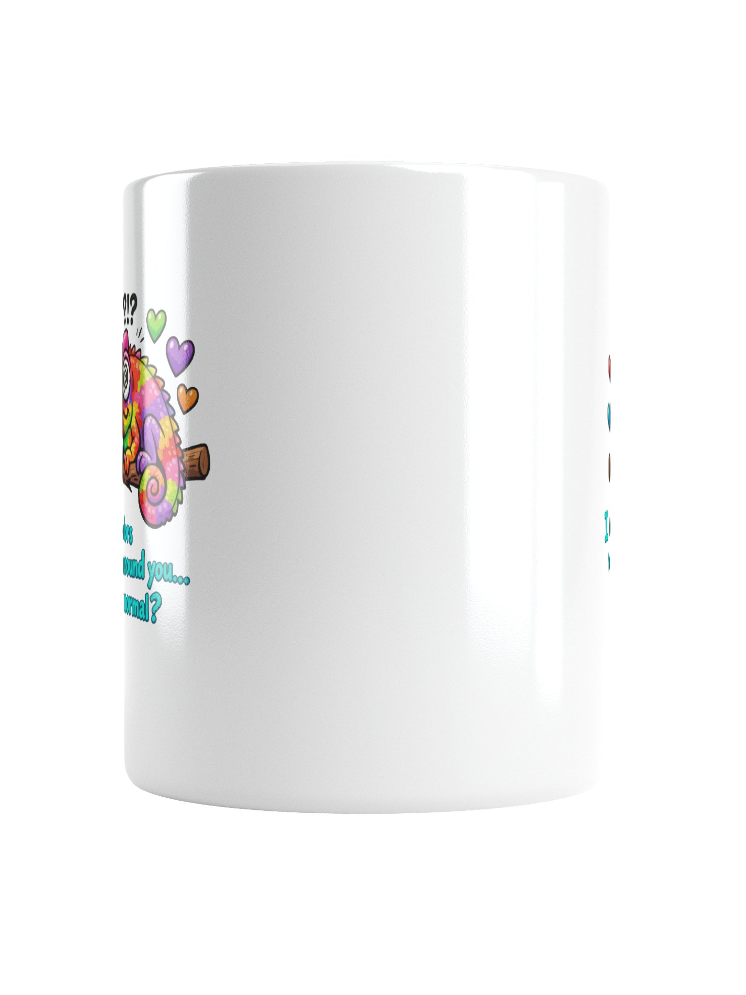 Chameleon Valentine Mug 11oz - "I Change Colors When I'm Around You" Funny Love Gift - Cute Romantic Coffee Mug for Boyfriend Girlfriend Wife Husband - Anniversary Birthday Present product image (6)