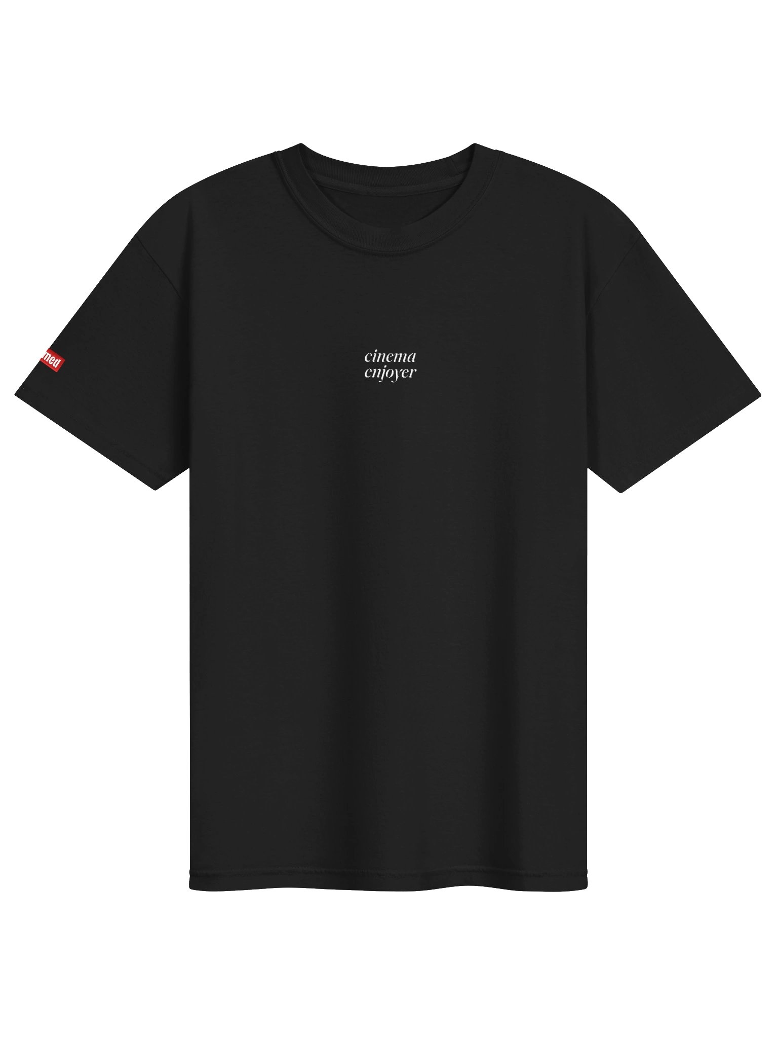 'Cinema Enjoyer' Classic Embroidered T-Shirt product image (1)