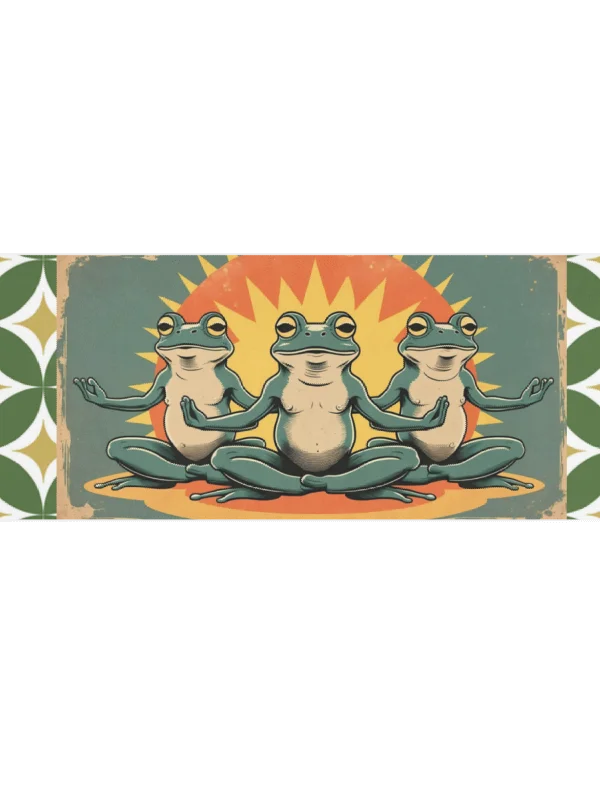 Zen Frog Yoga Mat product image (4)