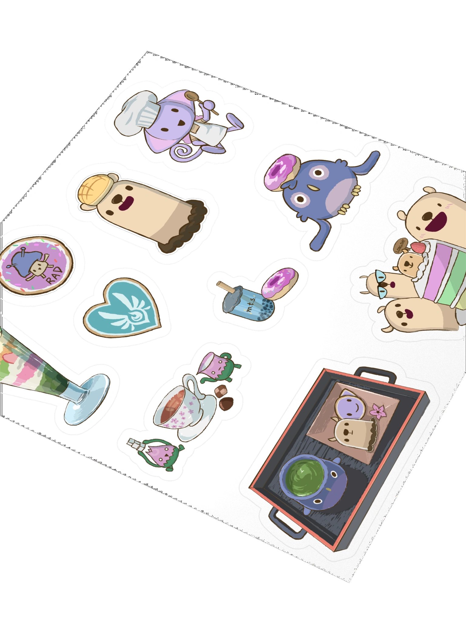 Rakuen Dessert Stickers product image (3)