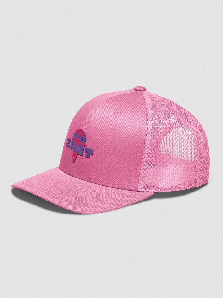 Pink Logo ZKOT Trucker Cap - Show your Support with Style - Headwear product image (2)