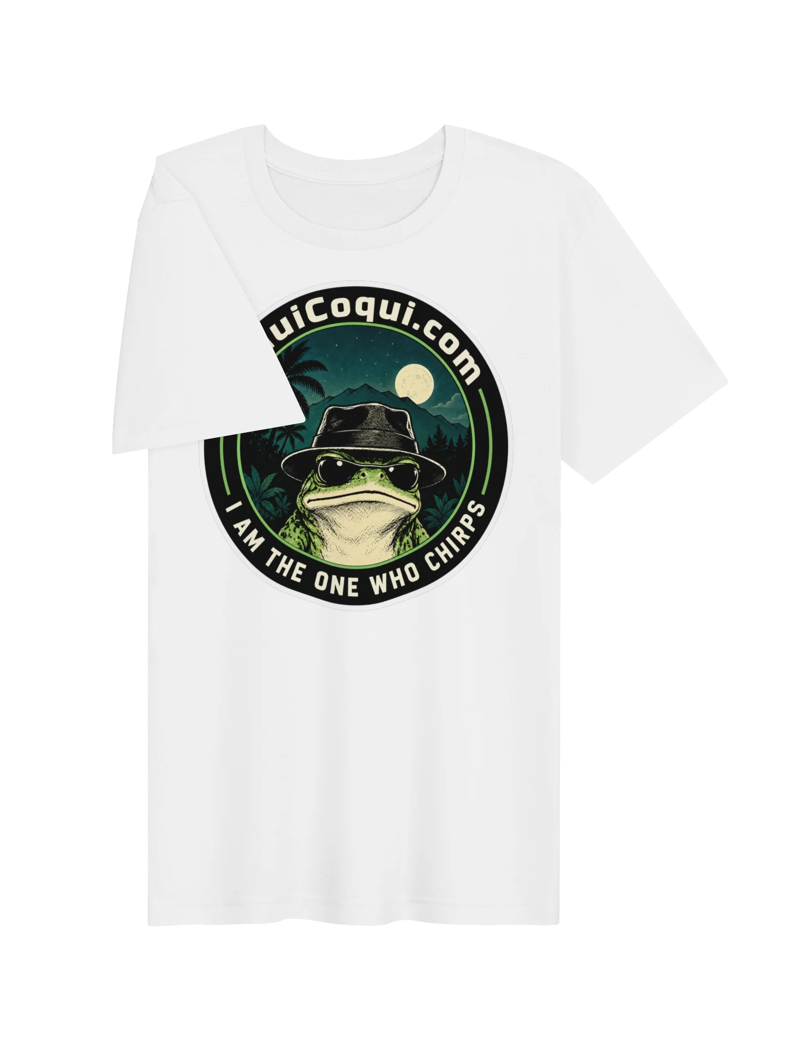 Heisenfrog Tee - I am the one who chirps - White product image (3)