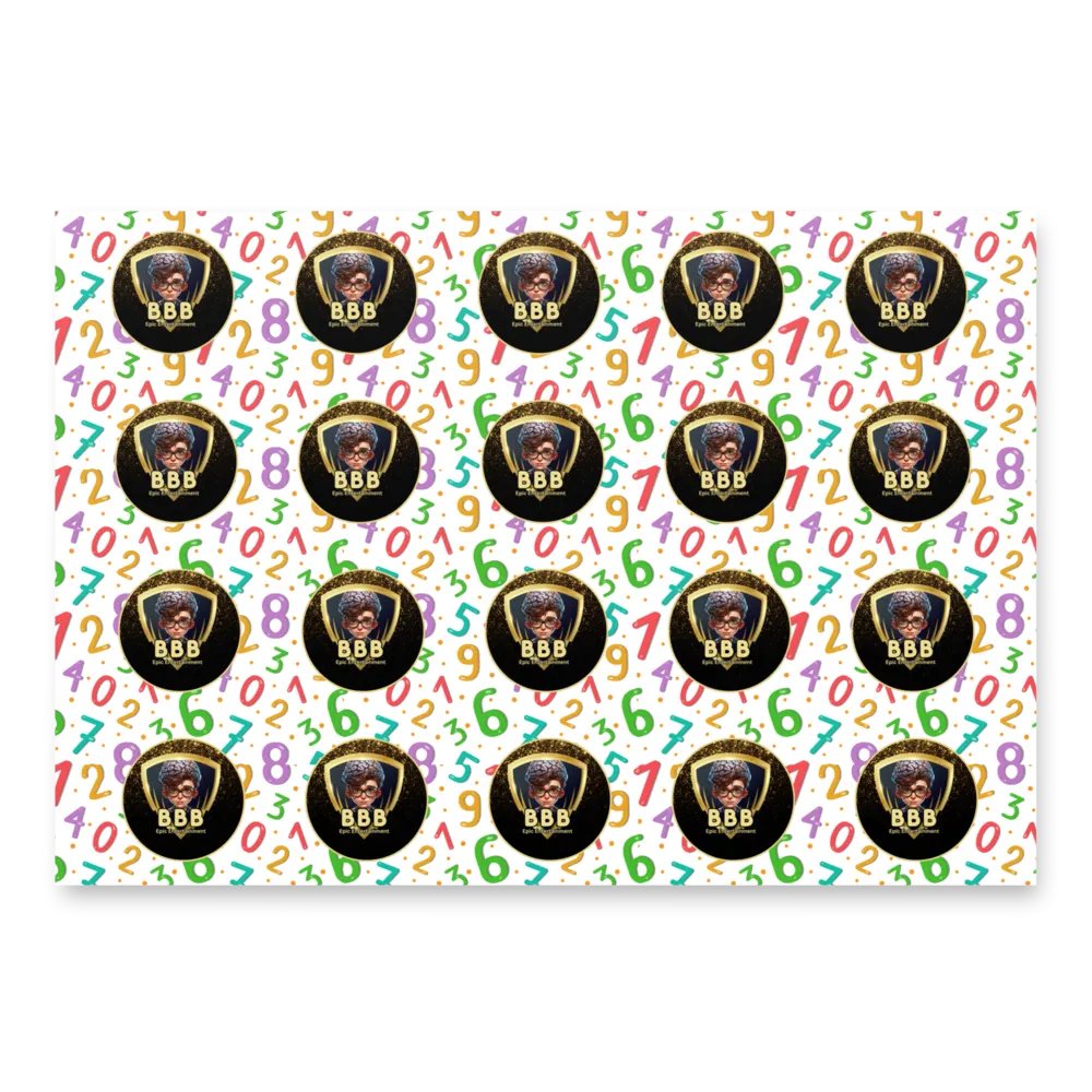 Brain Benders Banter Wrapping Paper product image (2)