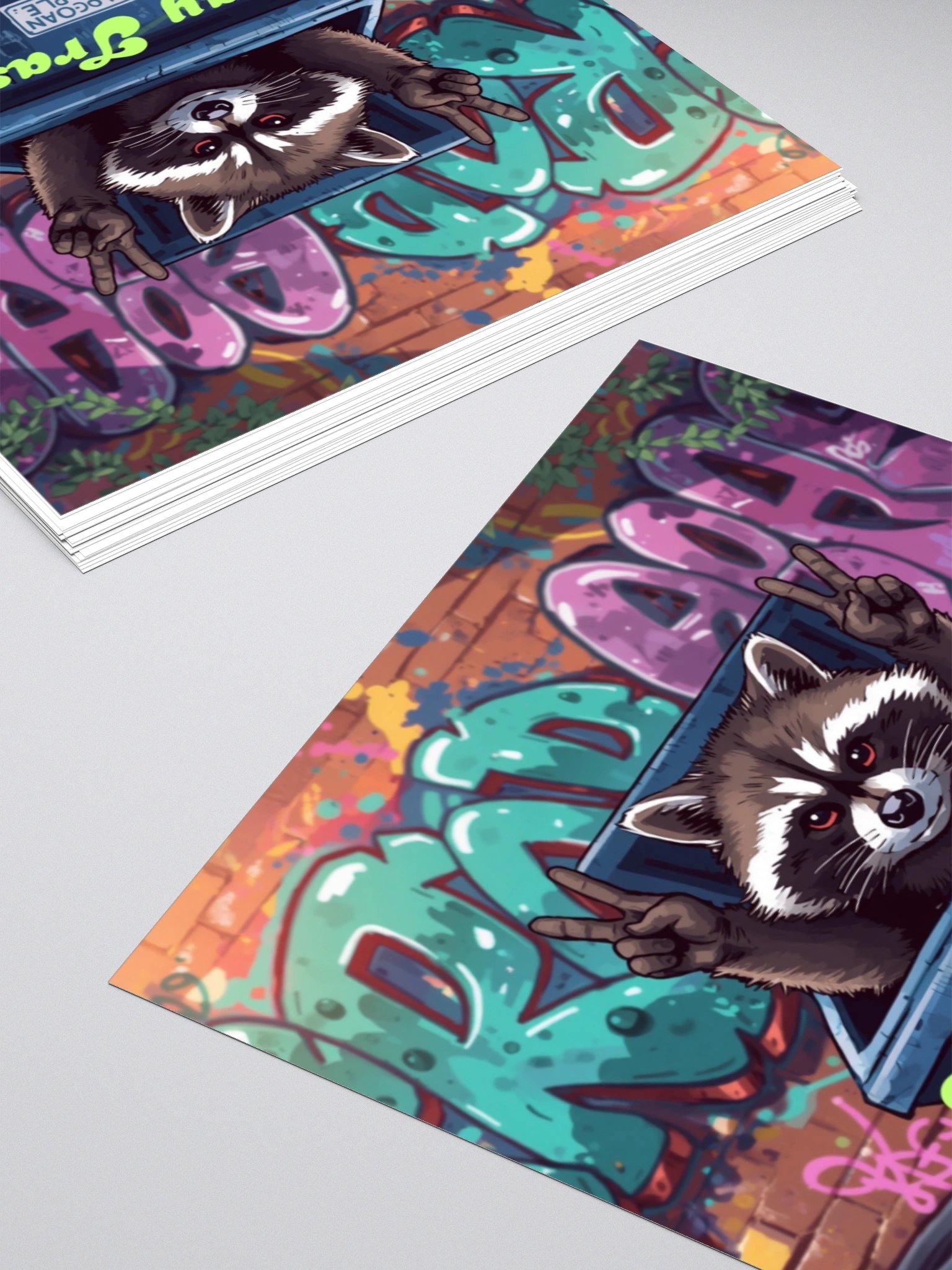 stay trashy sticker product image (4)