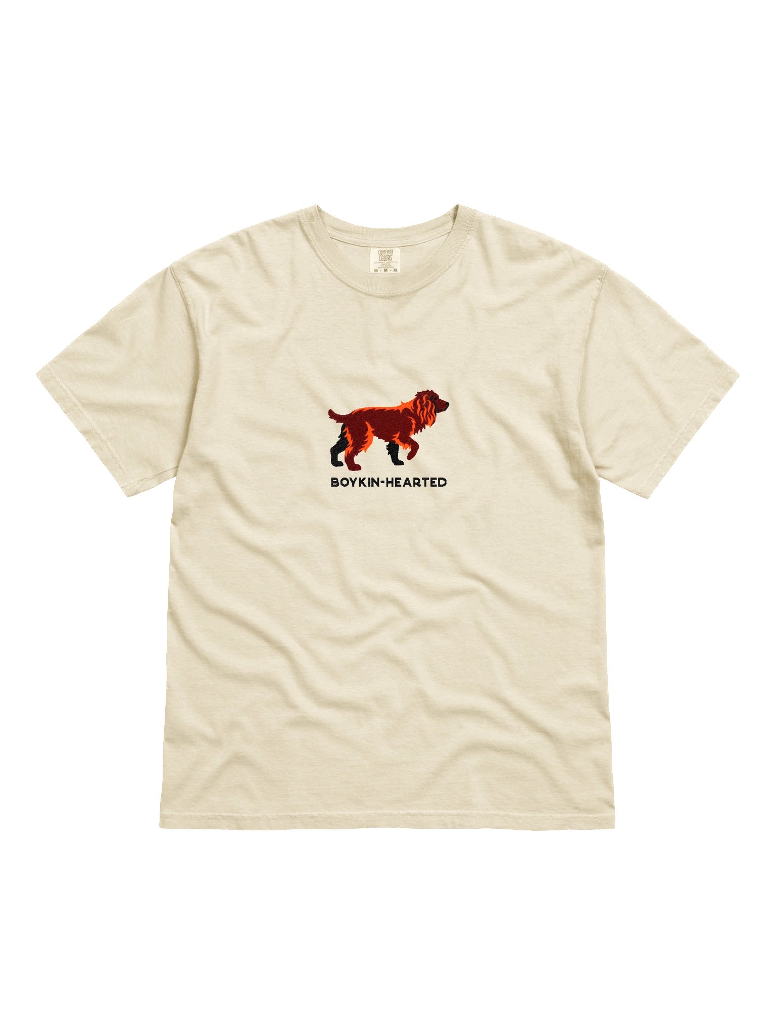 Boykin-Hearted T-Shirt(Embroidered) of a Boykin Spaniel product image (4)