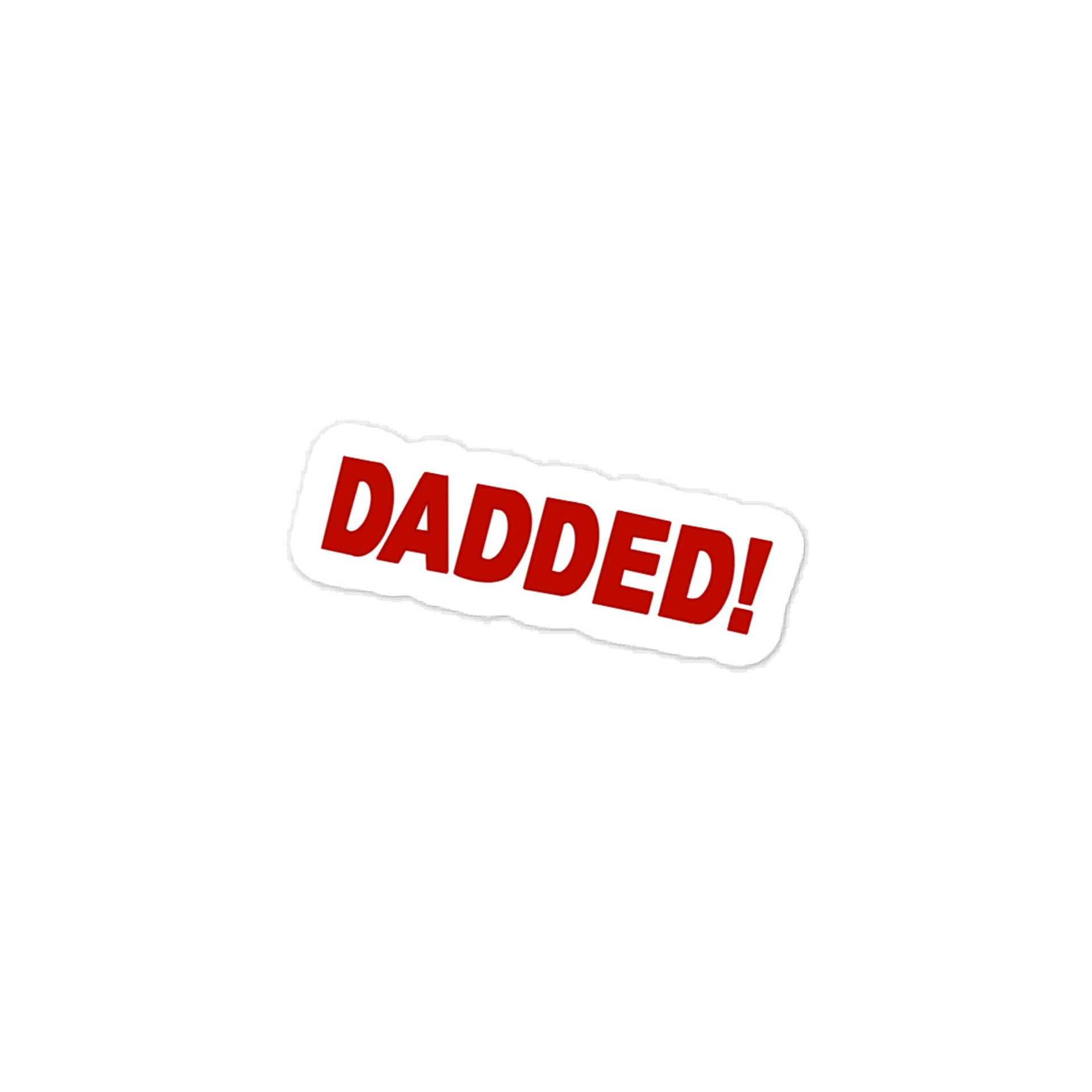 Bold DADDED! Vinyl Decal product image (1)