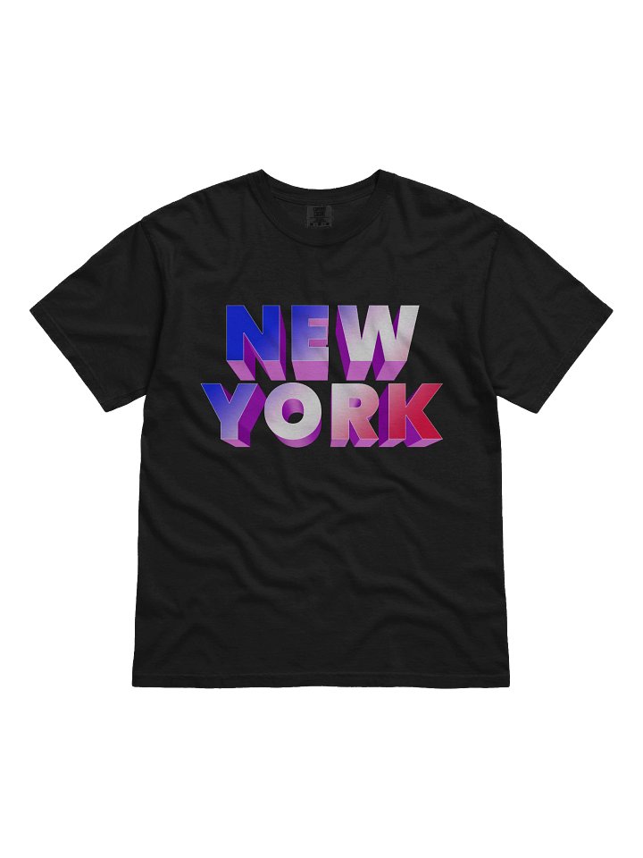 NEW YORK 3D Gradient Tee product image (1)