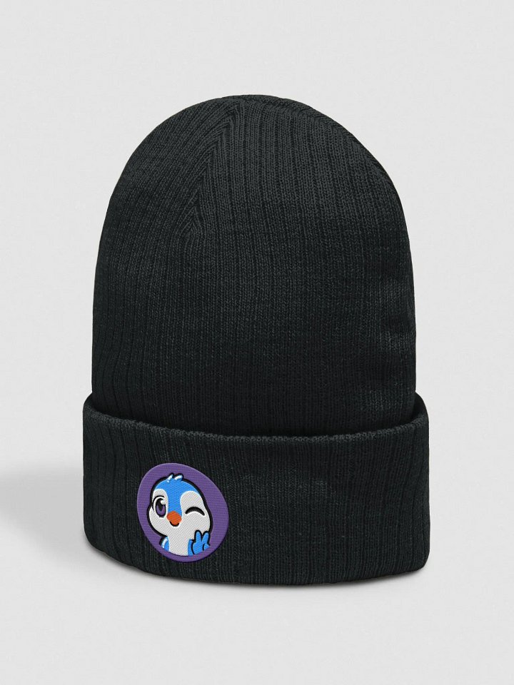 Peace Penguin Embroidered Beanie product image (2)