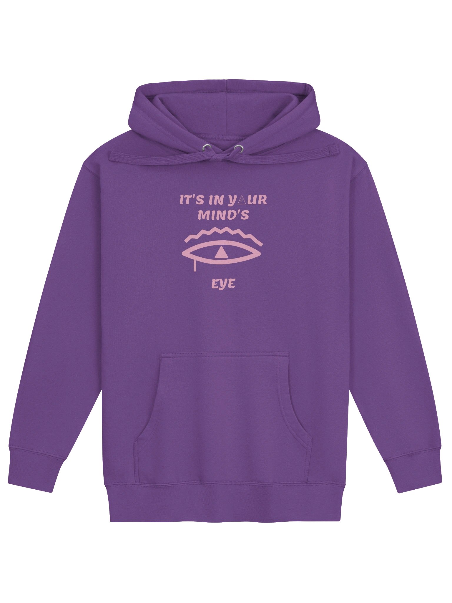 IT'S IN YOUR MIND'S EYE Hoodie — Purple product image (1)