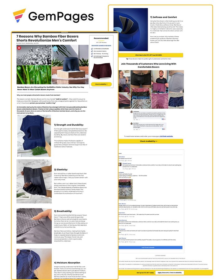 Box Hero 7 Reasons Listicle Page | Gempages Template product image (1)