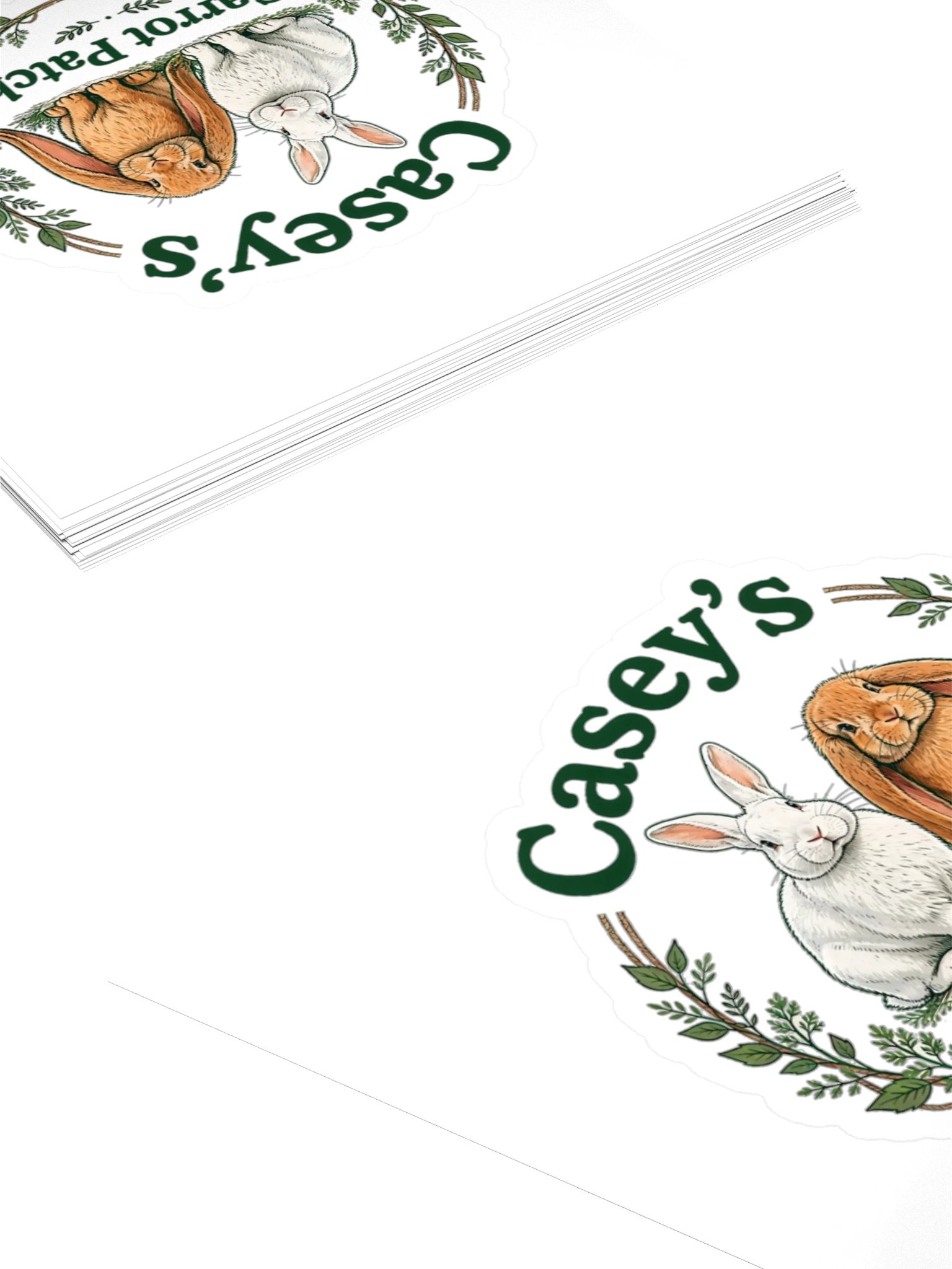 Casey's Carrot Patch Logo Sticker product image (4)