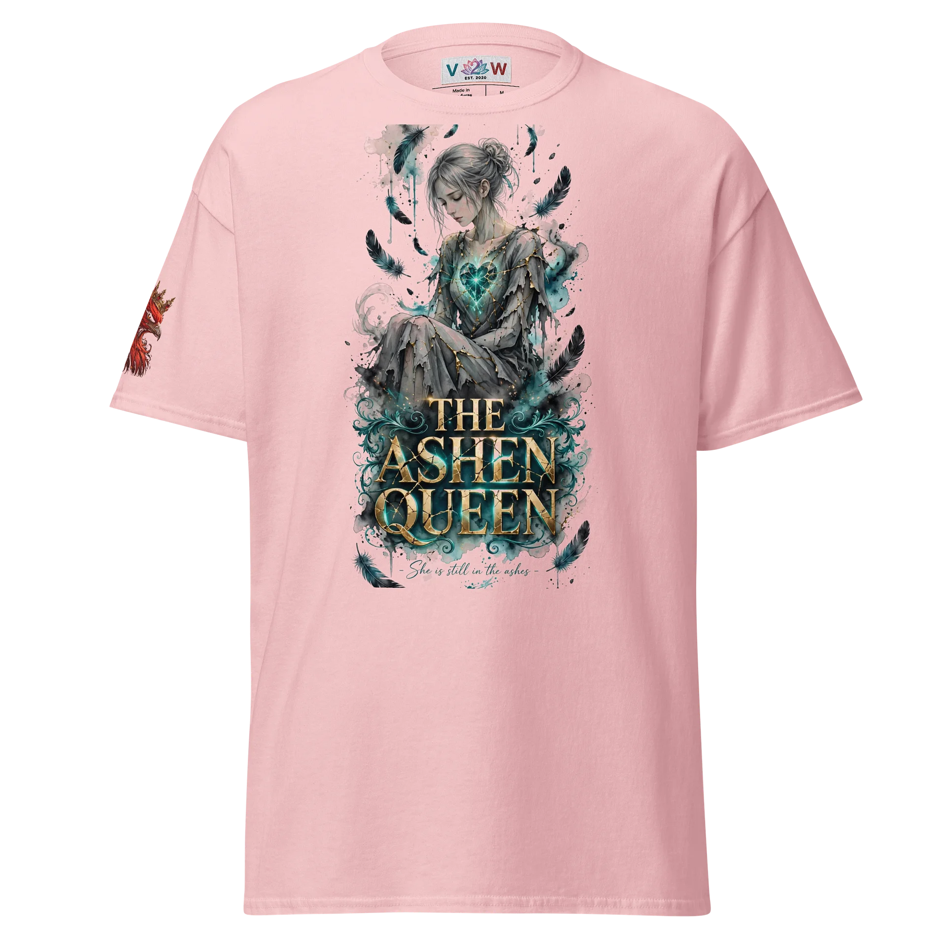 V2W -PHOENIX COLLECTION- “ She’s still in ashes” Tee product image (22)