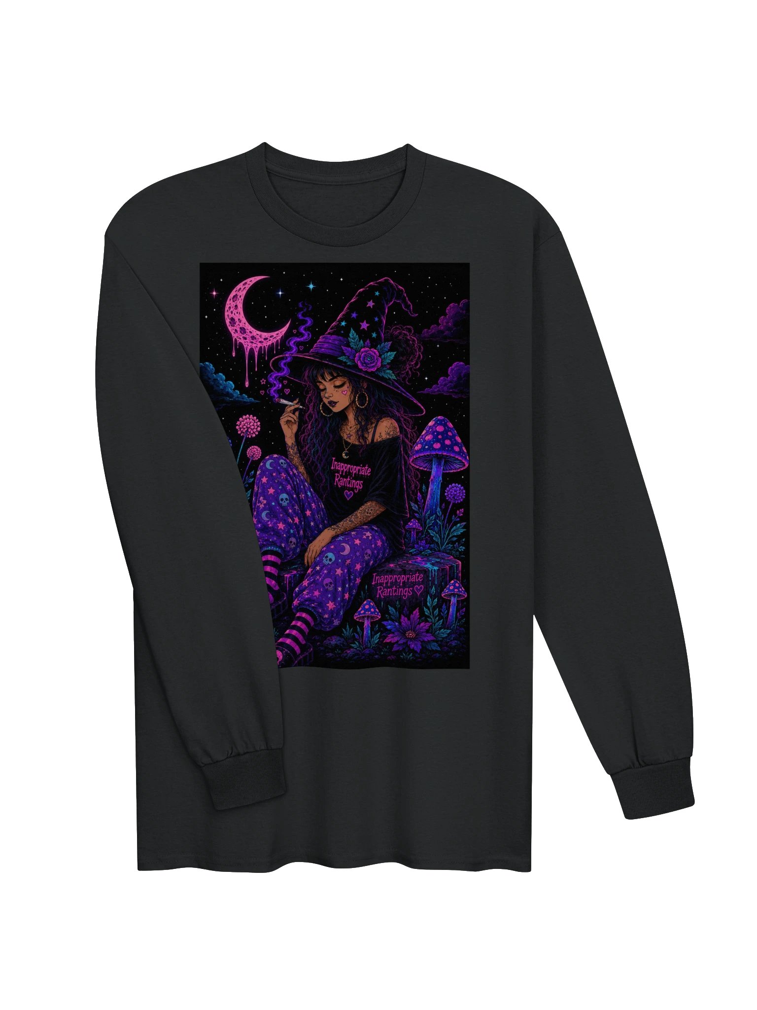 Inappropriate Rantings Witch Long Sleeve Tee product image (11)