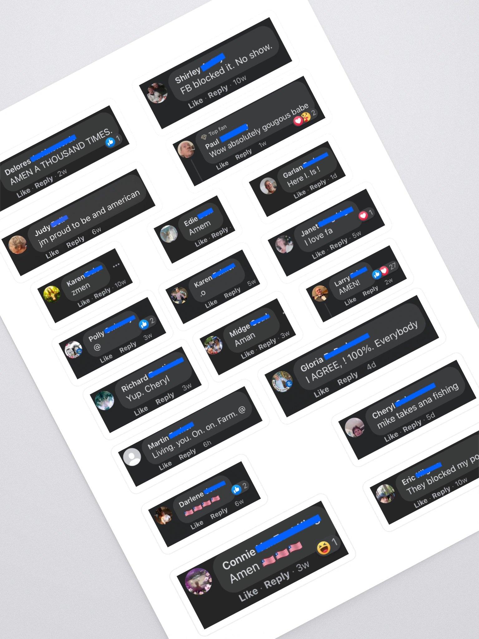 Comment Stickers #1 product image (1)