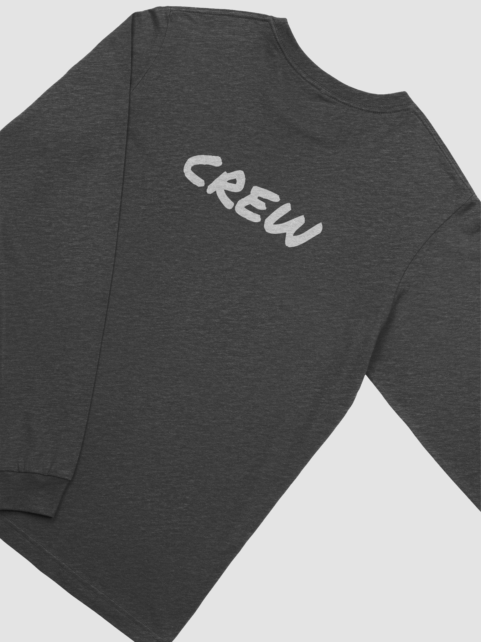 CREW - CU! Long Sleeve T-Shirt - White Printed Logo with CREW on the back product image (61)