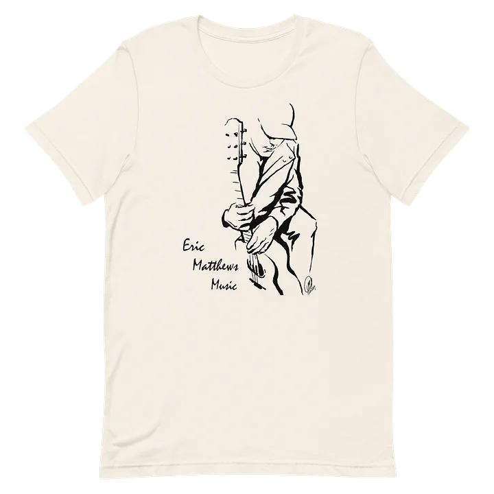 Abstract Sketch Black on White Super-Soft Tee product image (2)