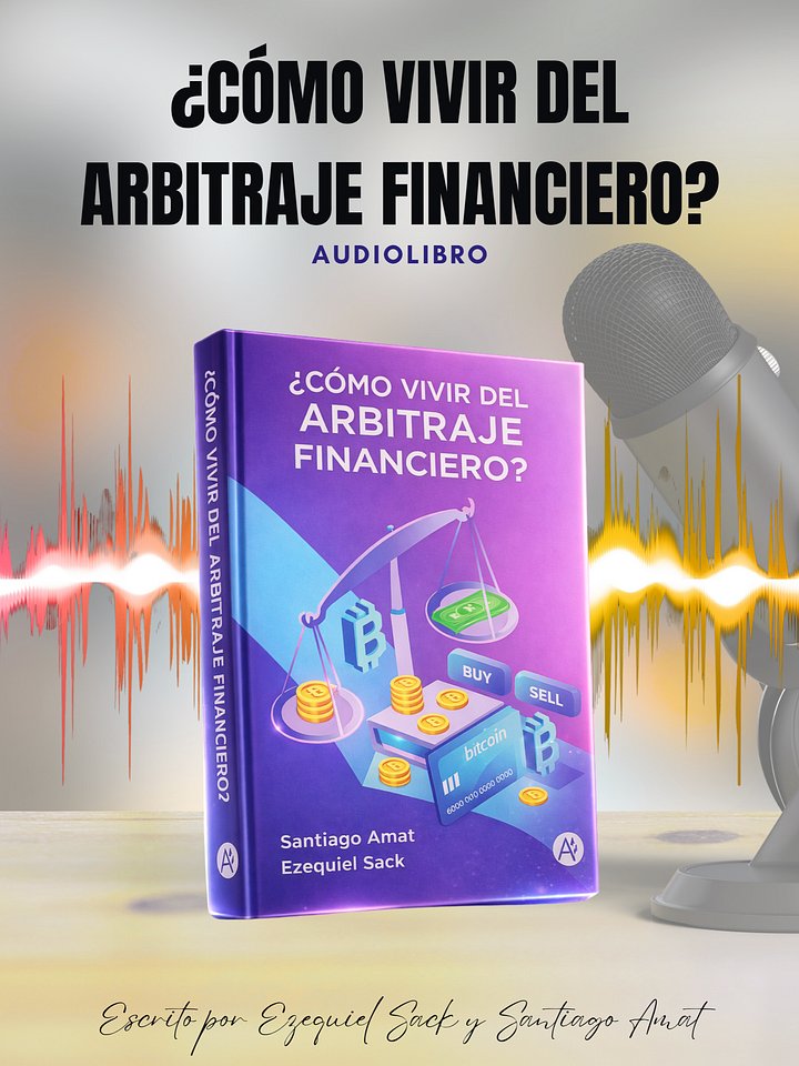 Audiolibro - ¿Cómo Vivir del Arbitraje Financiero? product image (1)