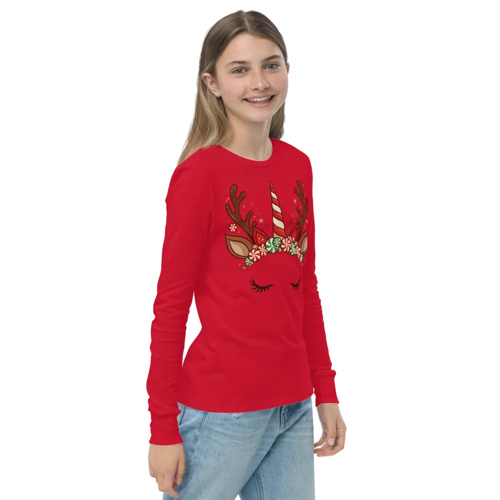 Candyland Antler Unicorn Red product image (4)