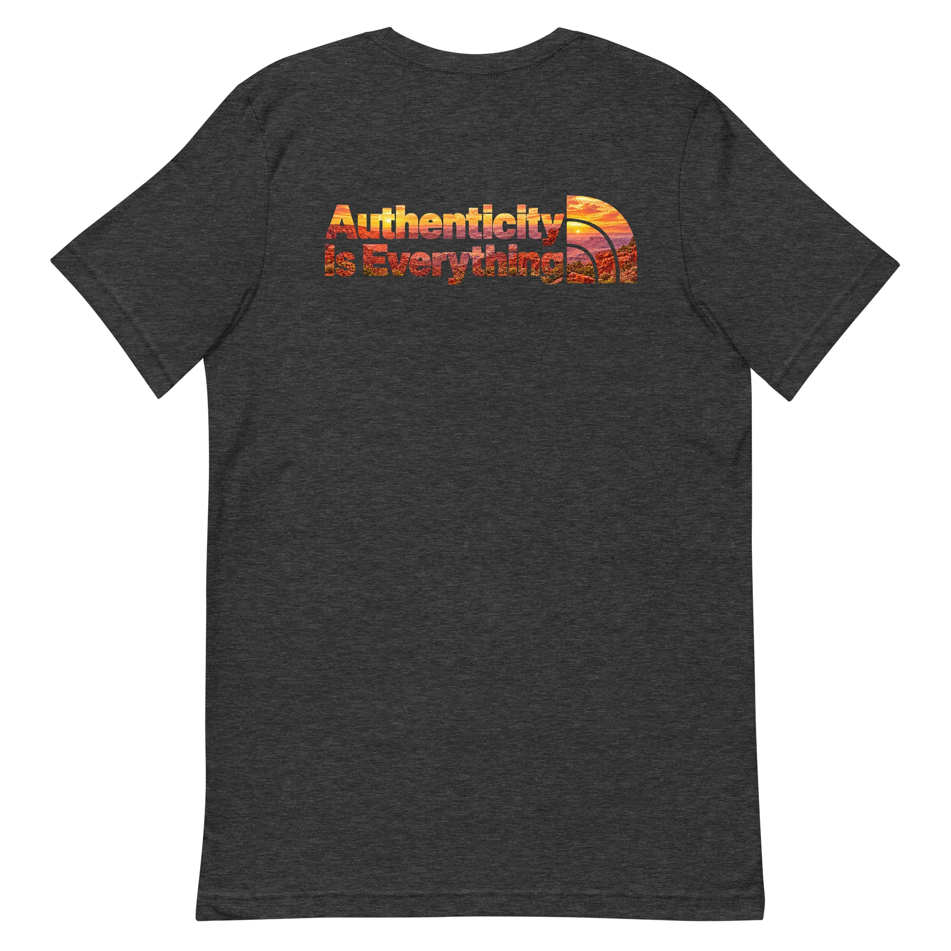 Authenticity Face Logo tshirt product image (6)