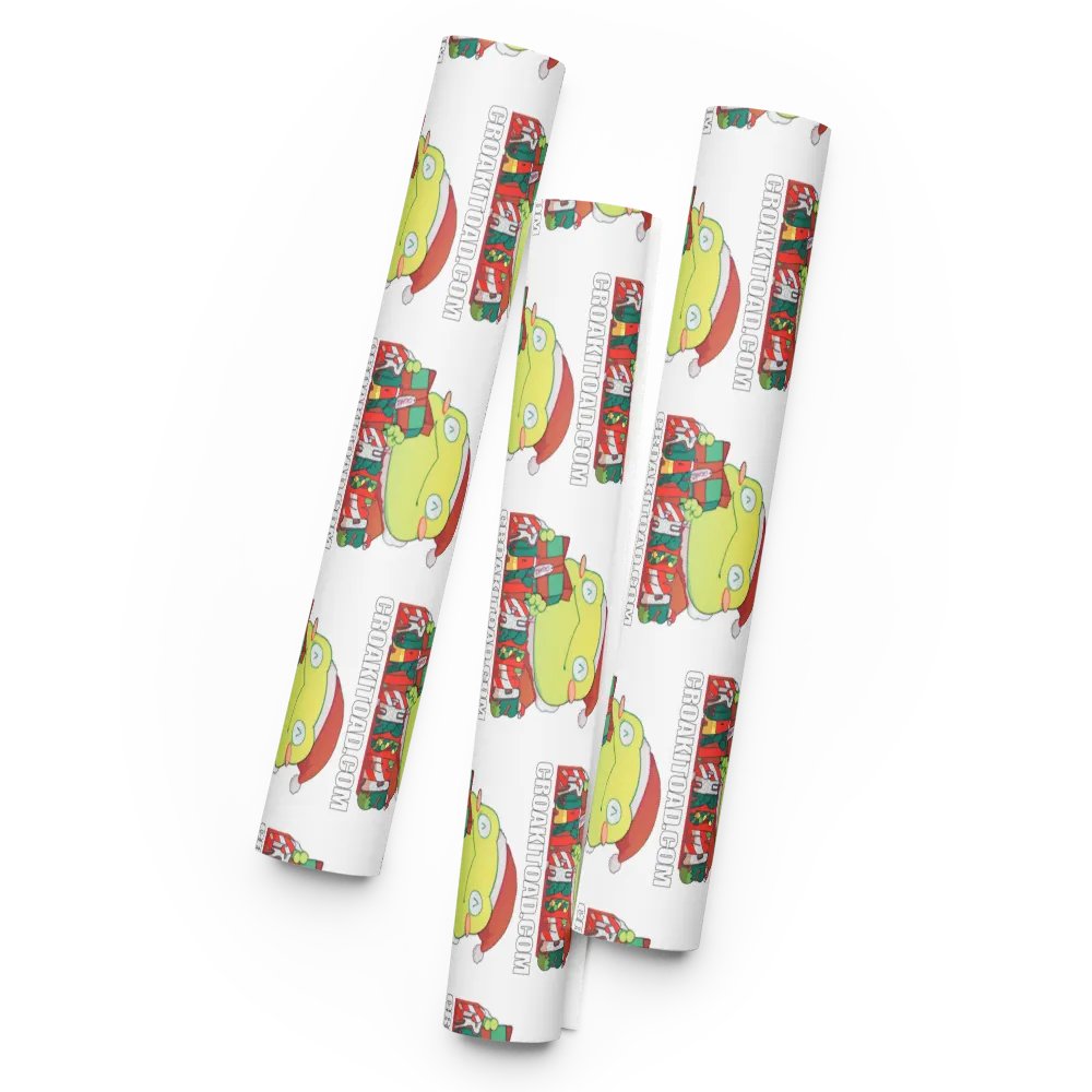 Croakitoad Wrapping Paper product image (5)