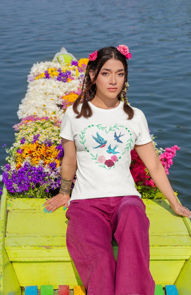 3 Birds & 3 Roses Unisex T-shirt product image (1)