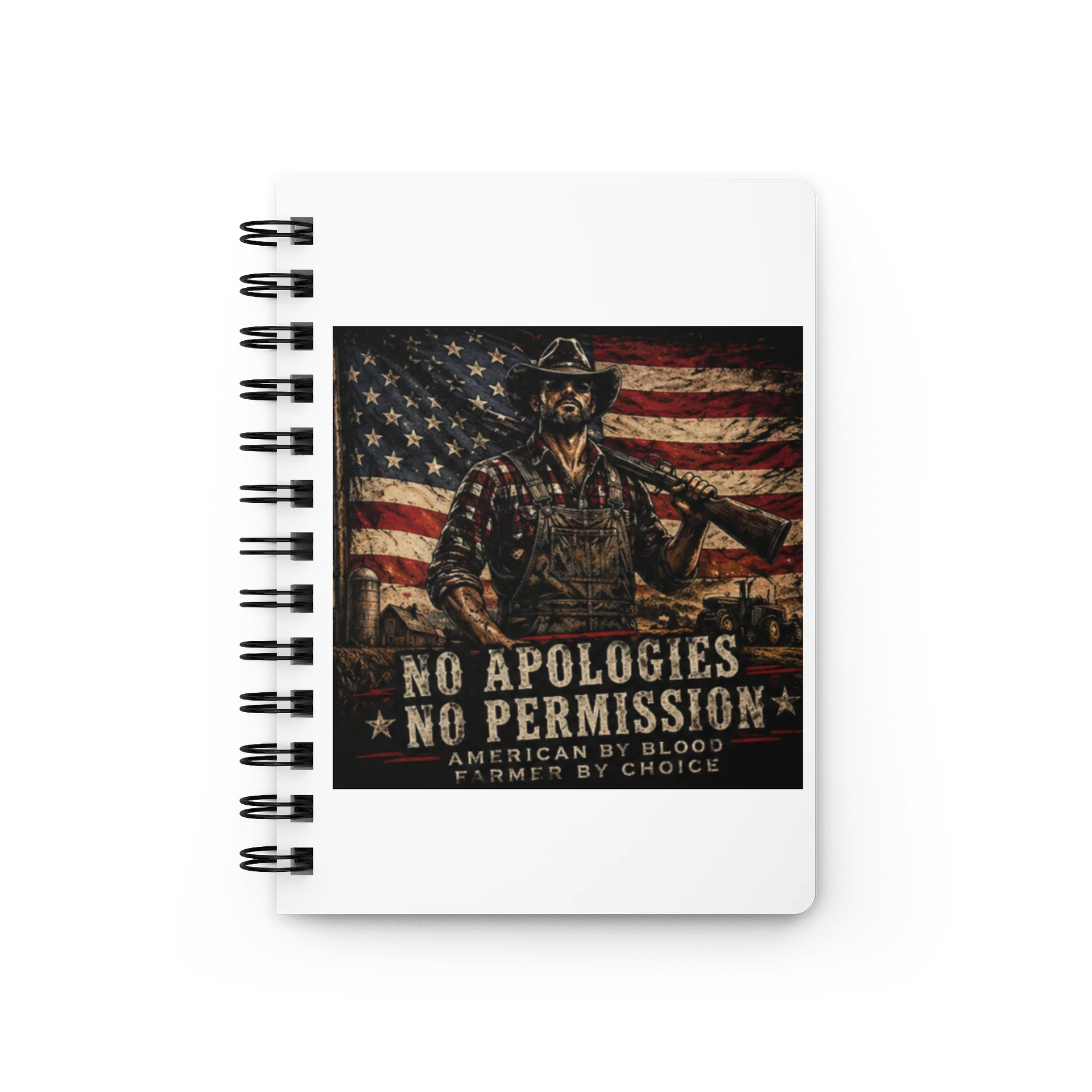 No Apologies - No Permission Spiral Bound Journal product image (1)