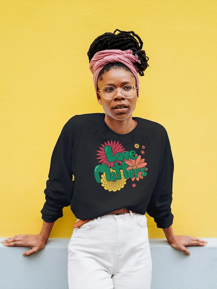 Love Matters Floral Sweatshirt product image (1)
