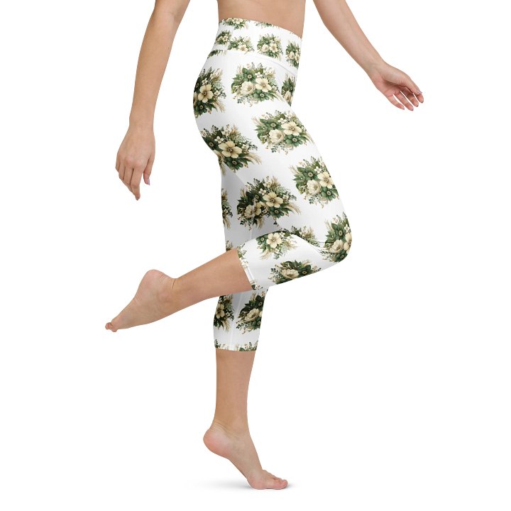 90s Vibes Yoga Capri Leggings product image (1)