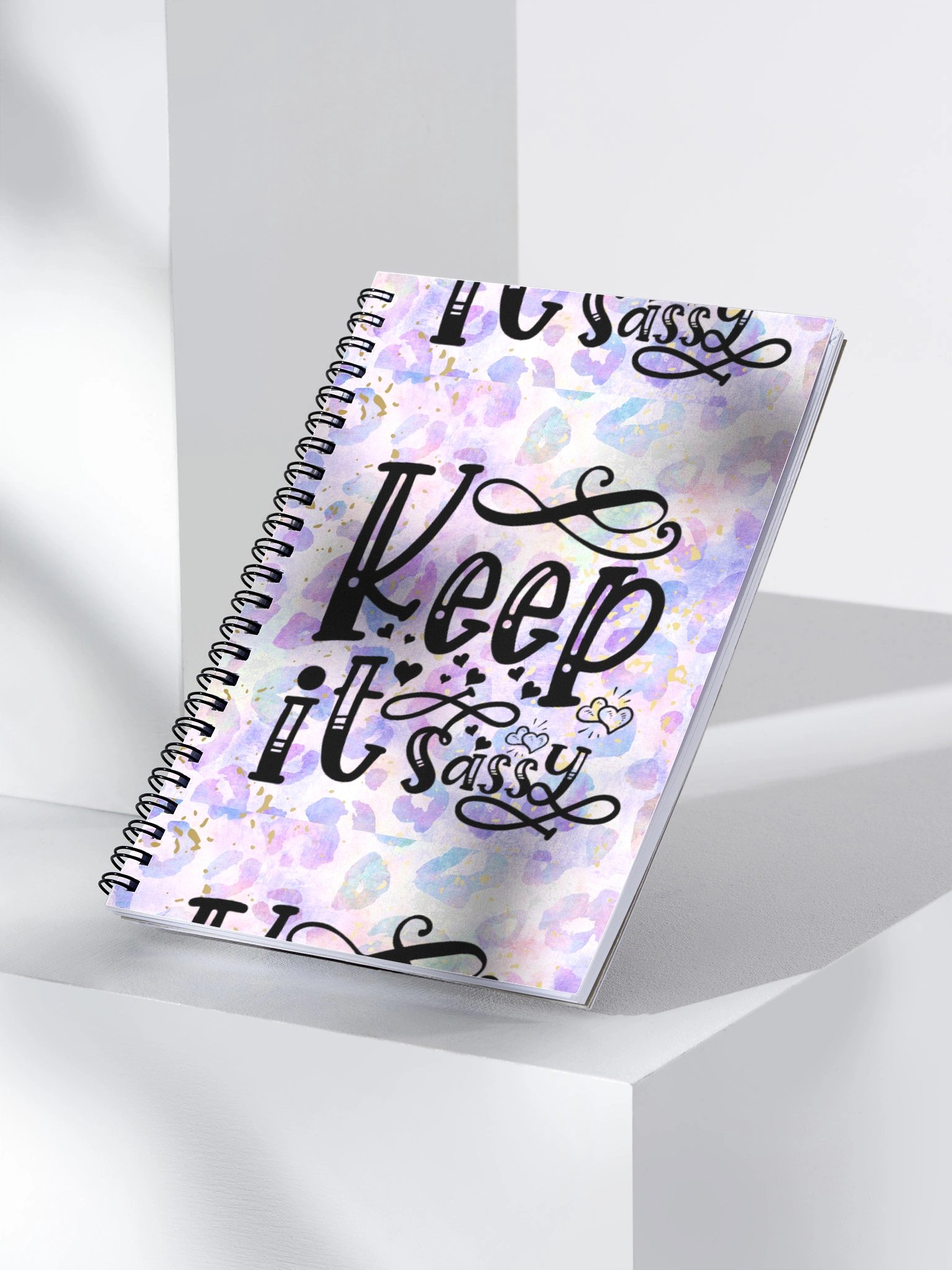 Sassy Spiral Notebook product image (3)