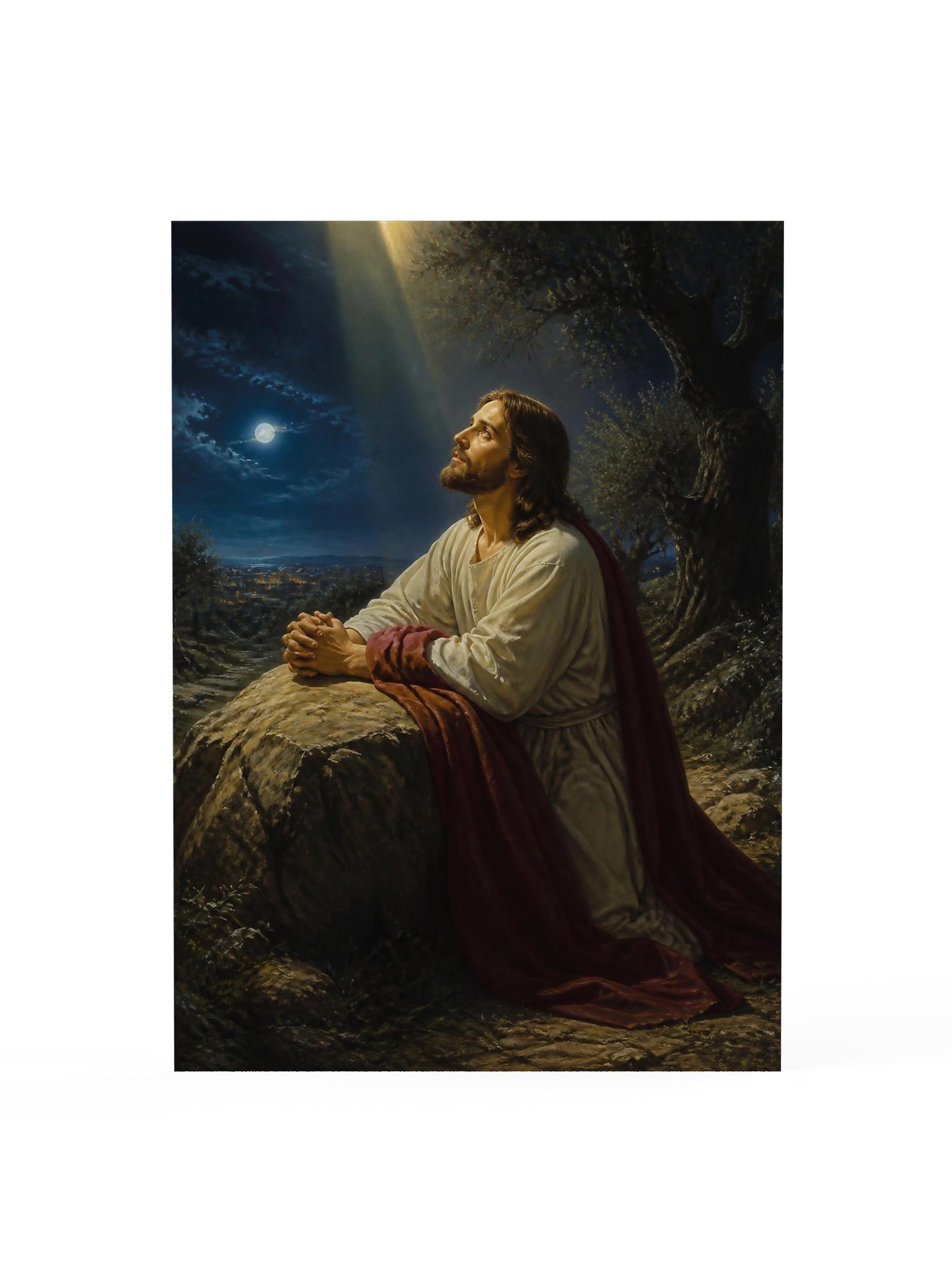 Jesus Praying in Gethsemane Poster product image (3)