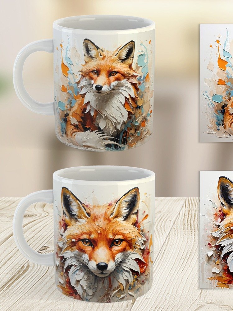 Clever Paws Fox Series Mug product image (10)
