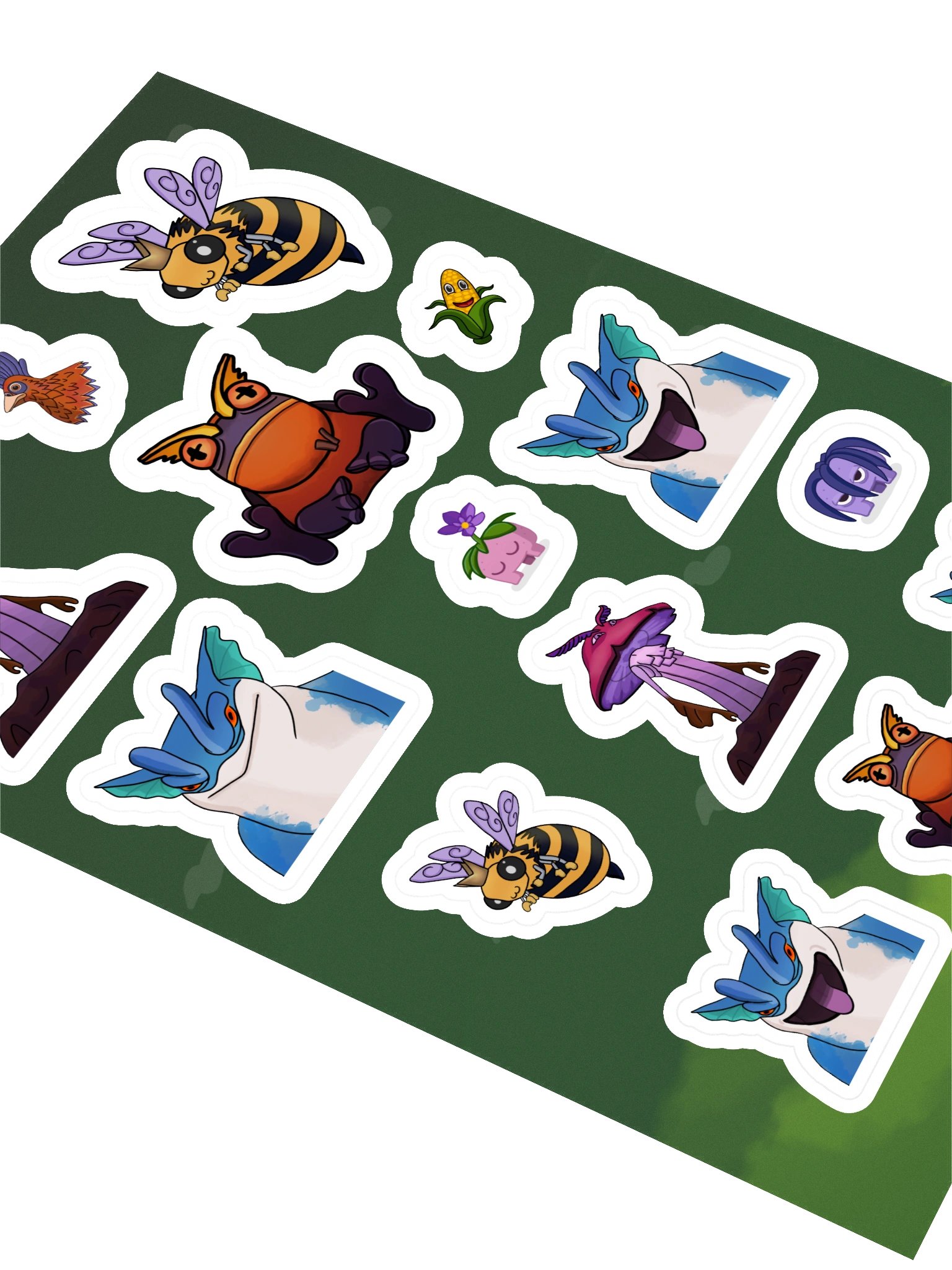 Palia Emotes Mix Set - Kiss Cut Sticker product image (3)