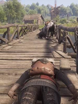 Riding horses in this game is both super fun and super frustrating. Every single time I crash I can’t help but laugh. #medievaldynasty #medievaldynastygame #medieval 