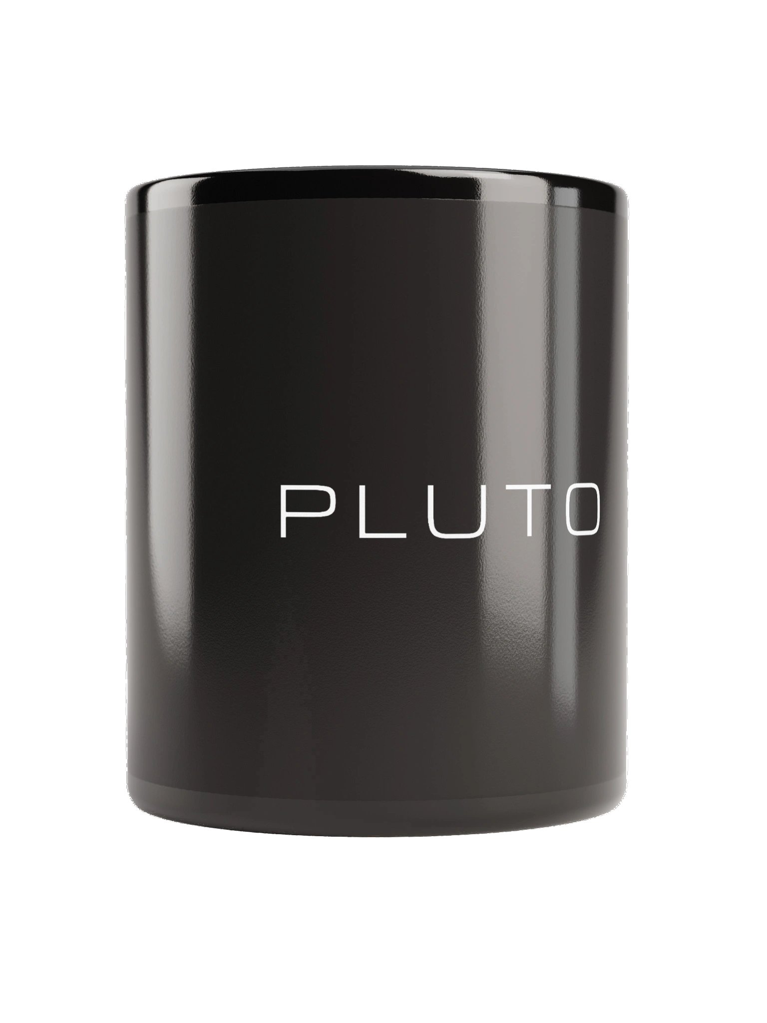 PLUTO Black Glossy Mug product image (2)