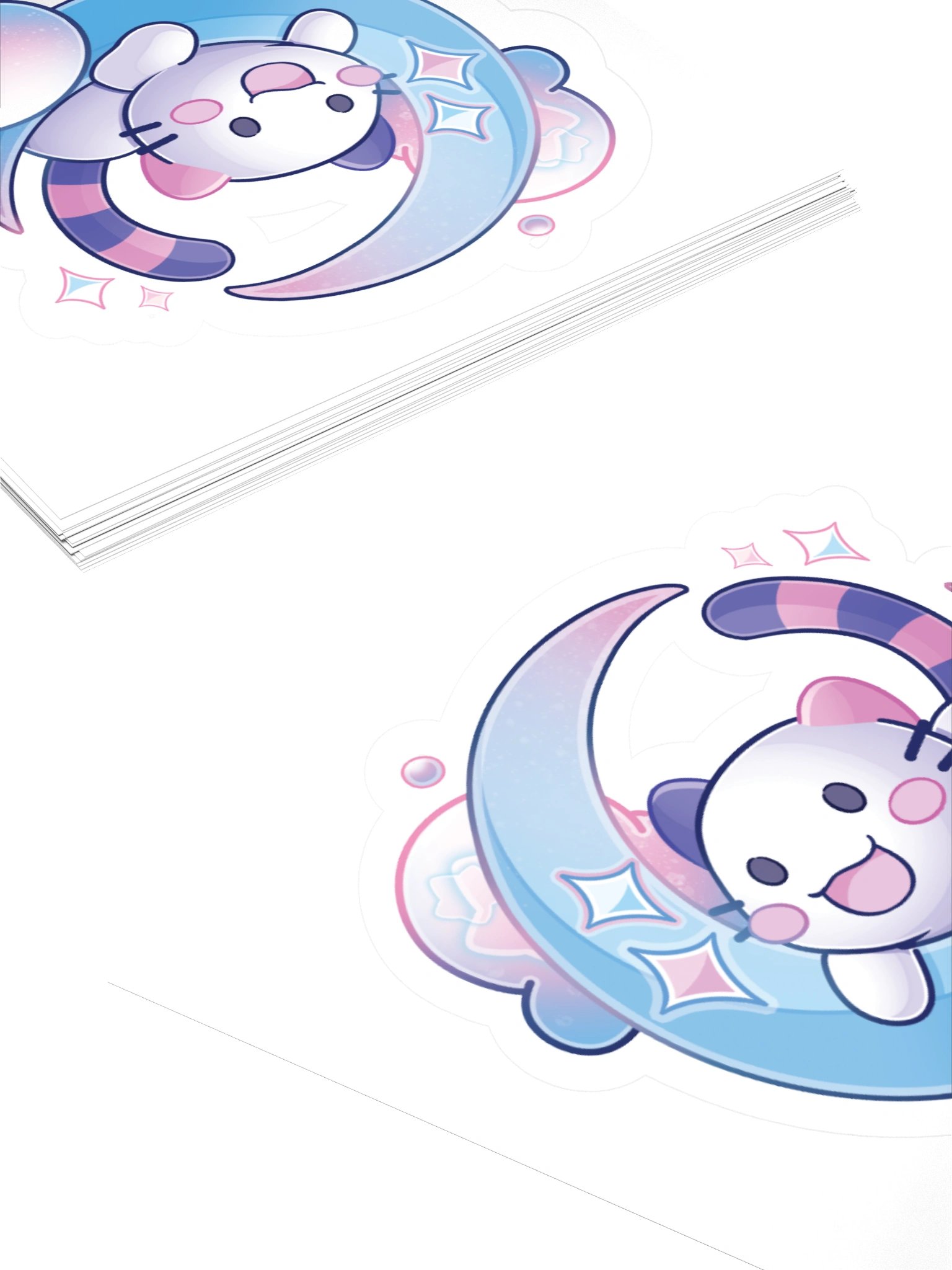 CandiCat on the Moon 2025 Sticker product image (4)
