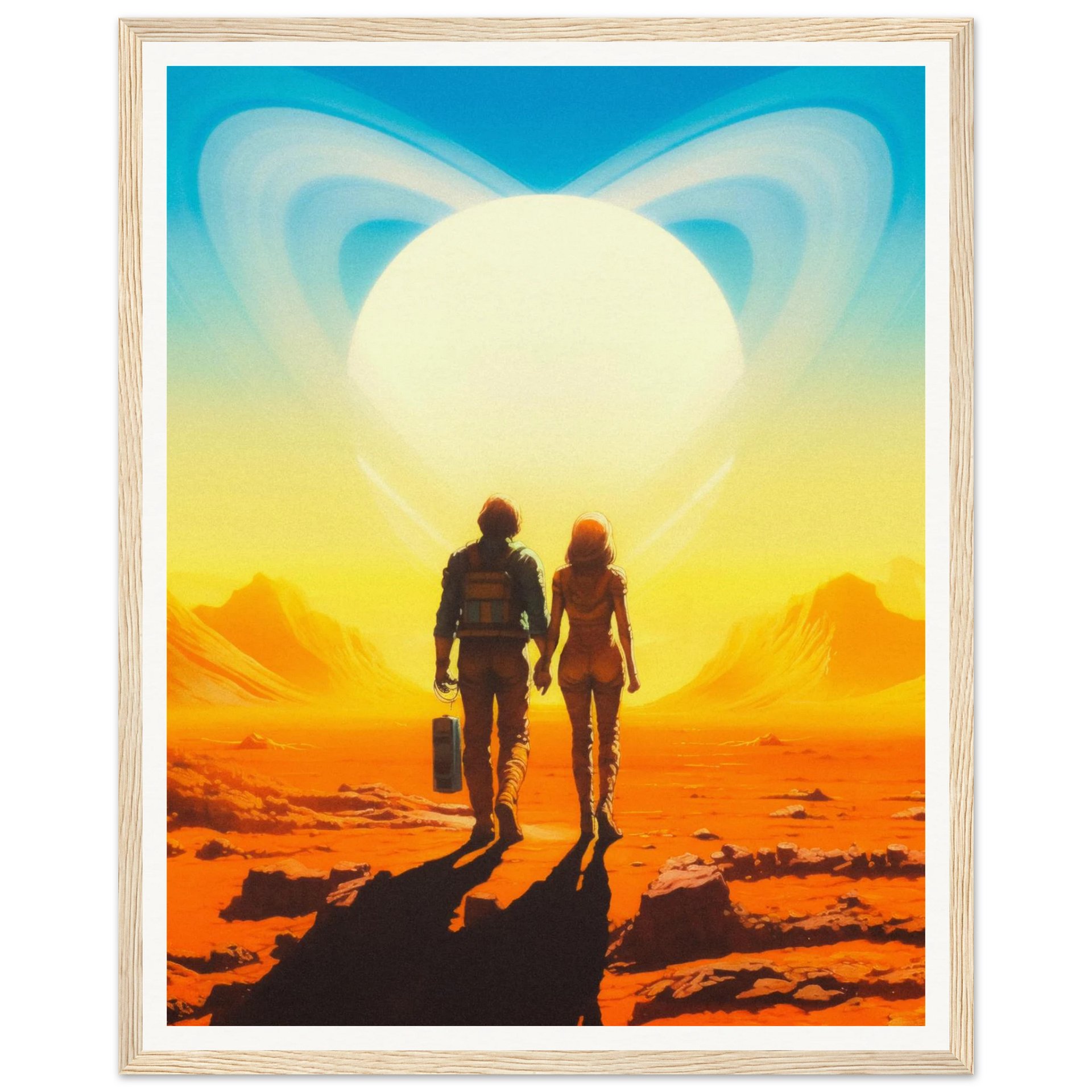 Saturn Love Wall Art product image (6)