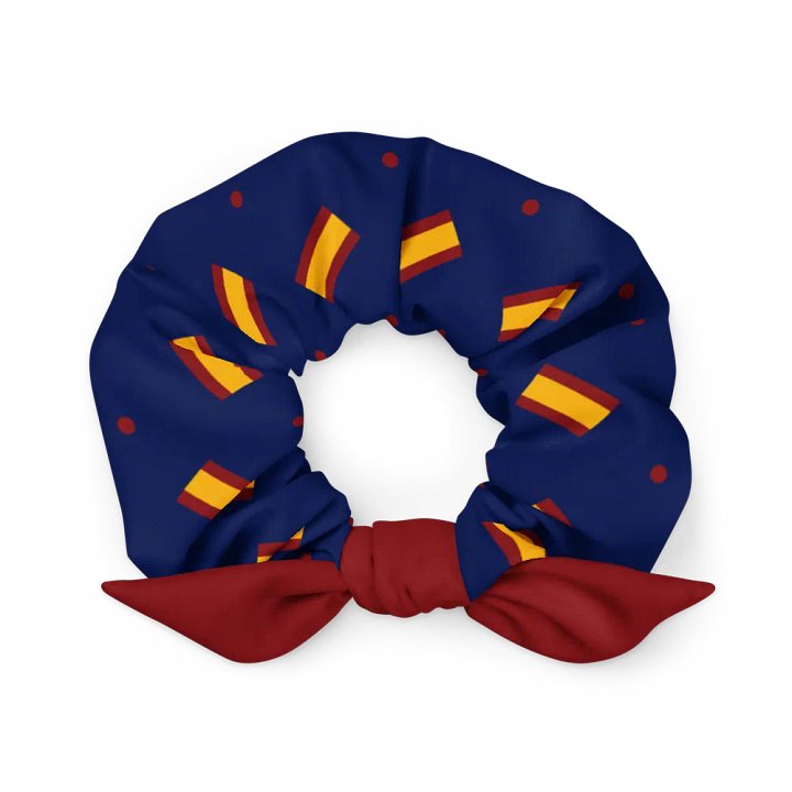Spain Scrunchie with Bow product image (1)