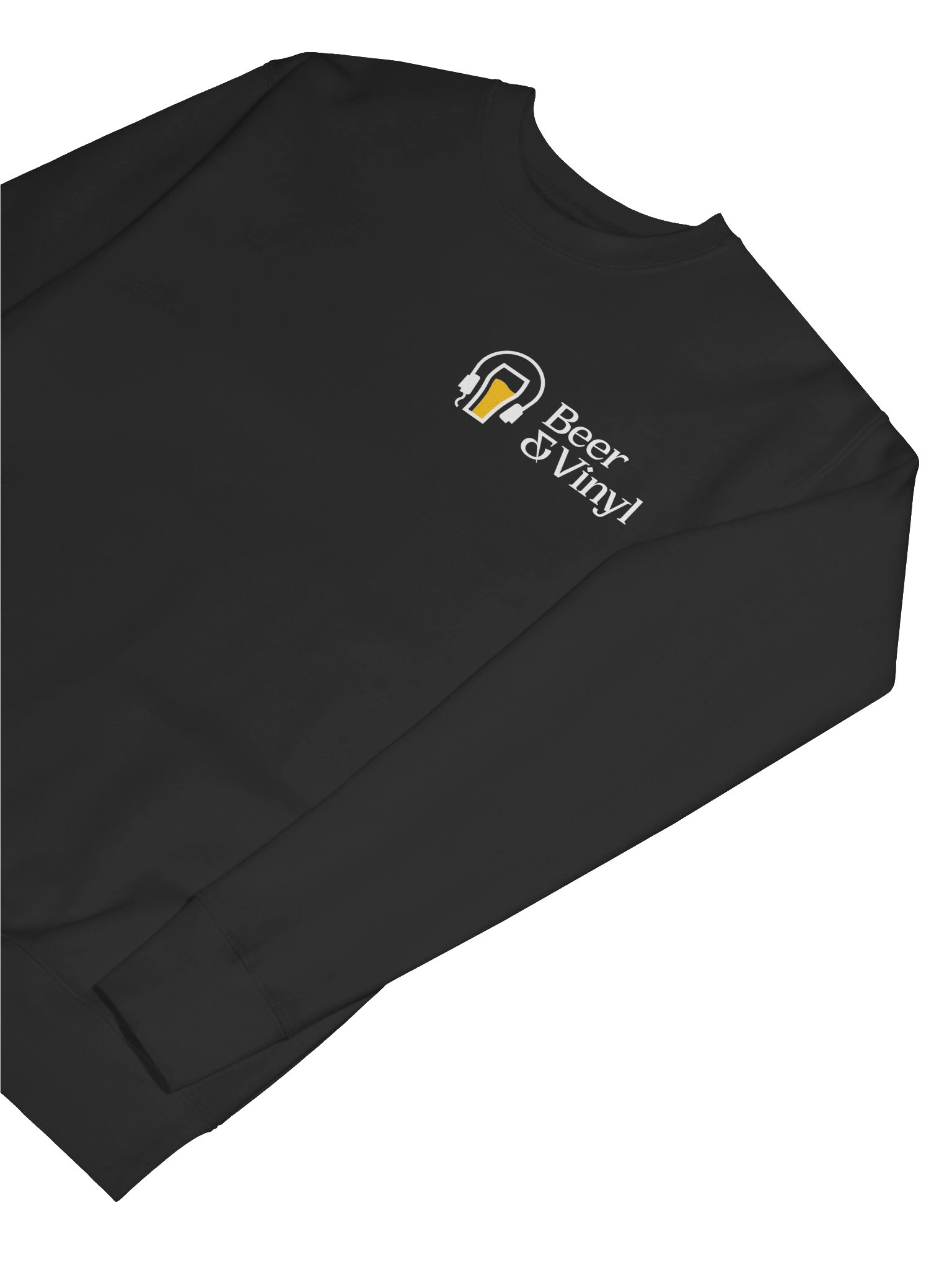 Beer & Vinyl Black Sweater product image (7)