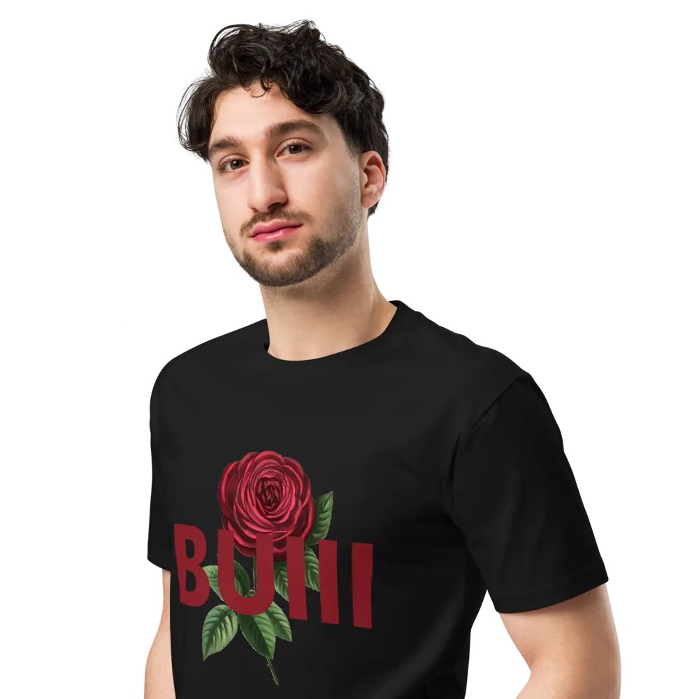 BUIII Logo Rose T-shirt product image (8)