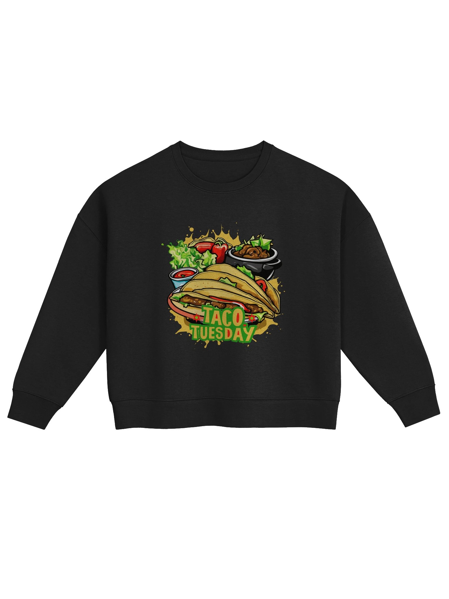 Taco Tuesday | Stanley/Stella Women's Organic Crew Neck Sweatshirt product image (1)