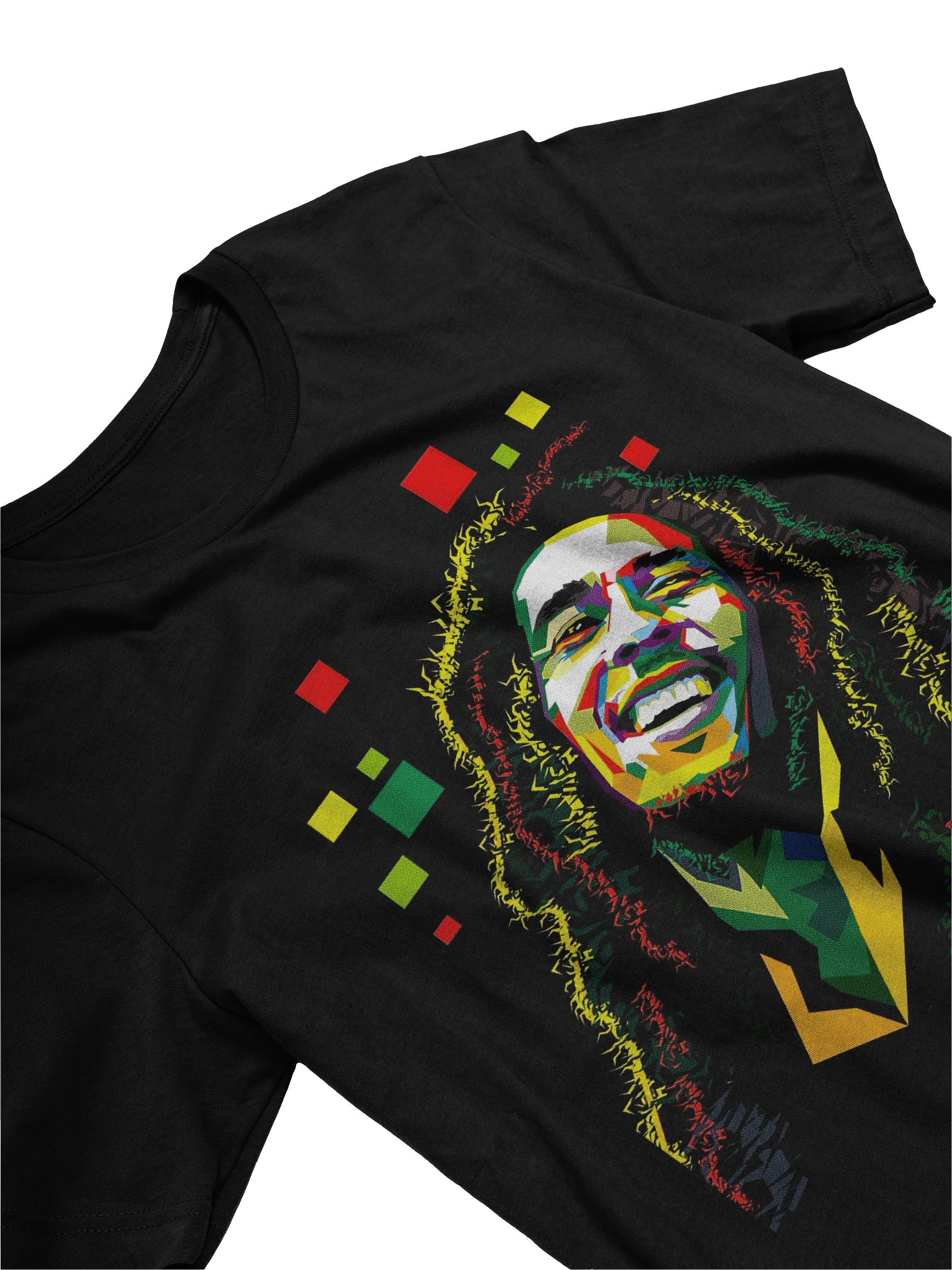 Vibrant Pop Art Portrait T-Shirt - Unisex T-Shirt – Premium Printed T-Shirt for Everyday Casual & Streetwear product image (3)