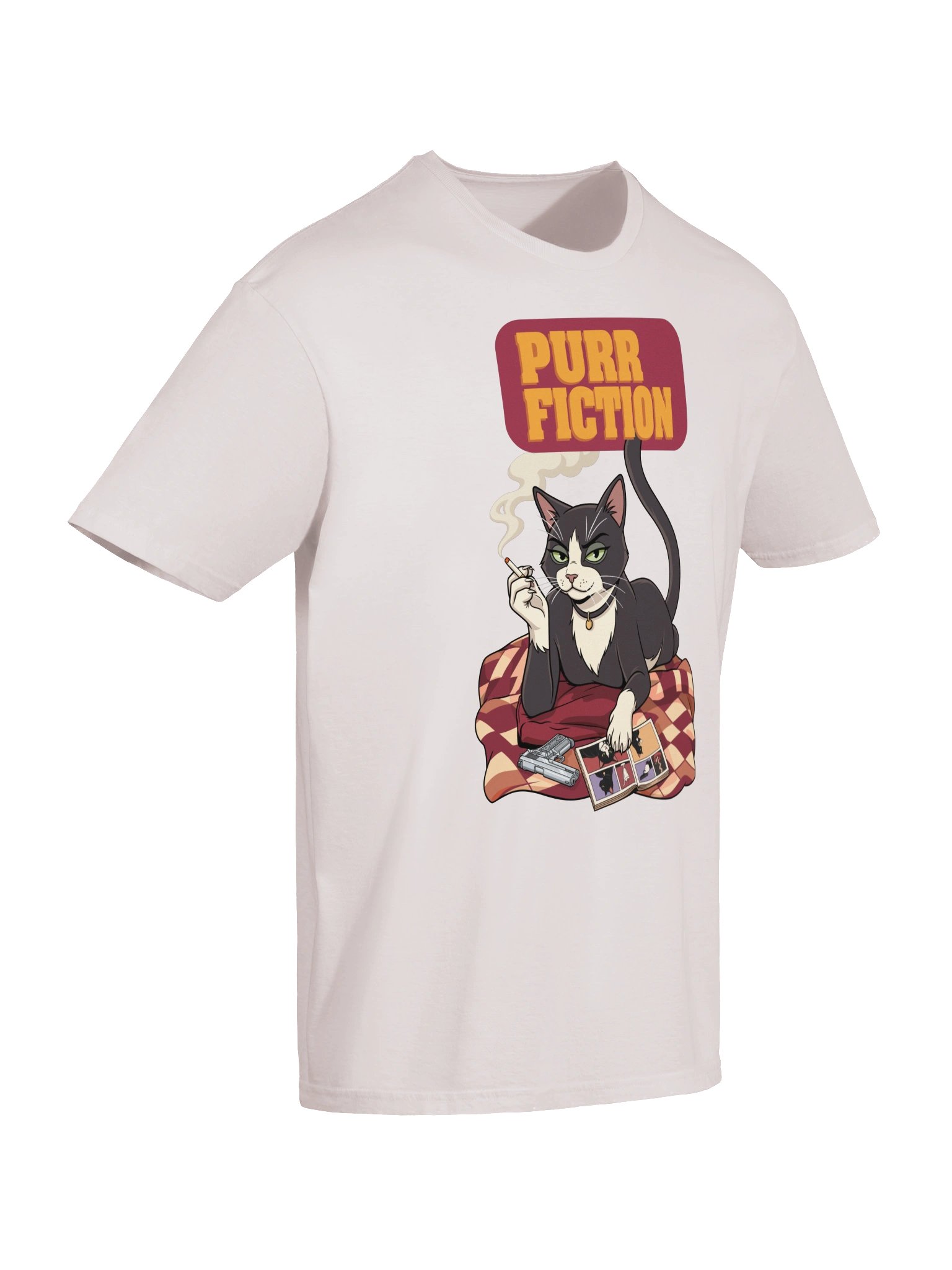 Purr Fiction Poster Tee product image (57)