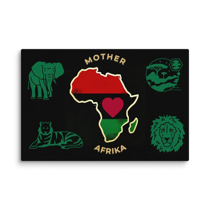 The Heart of Mother Afrika Canvas product image (4)