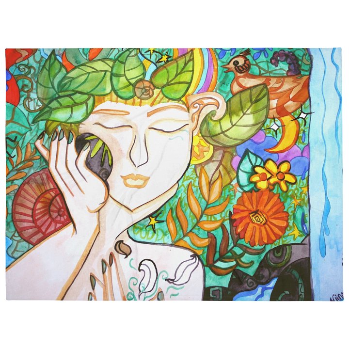 Earth Awakening Throw Blanket product image (2)