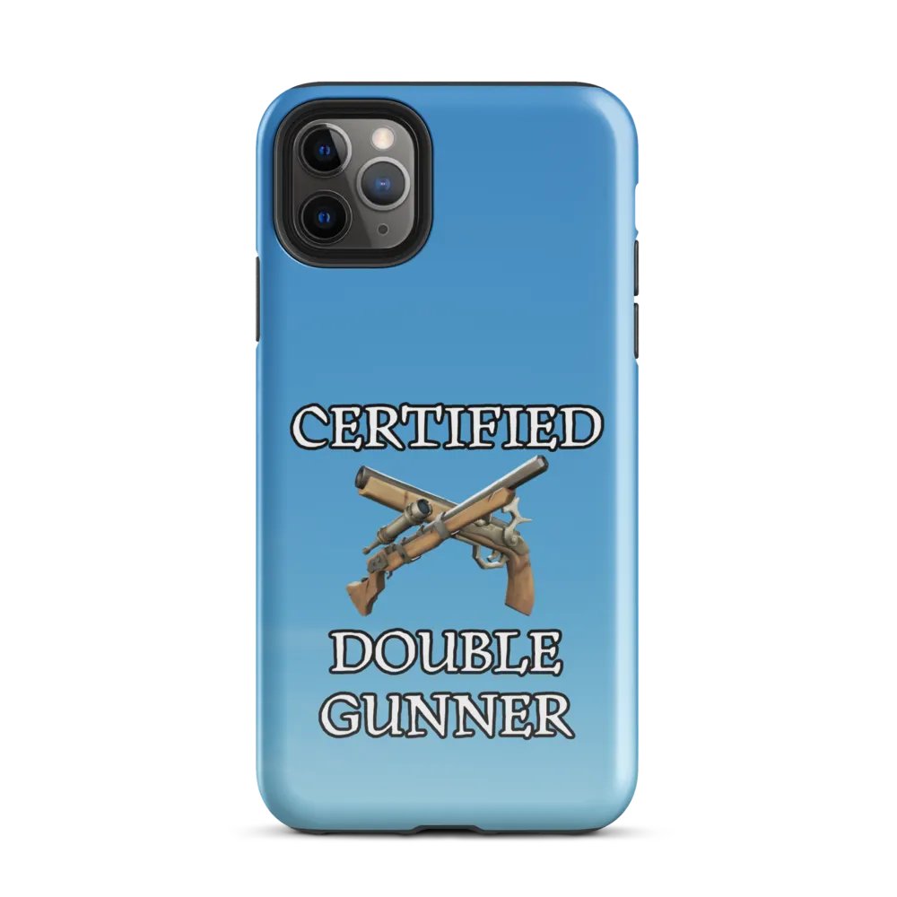 Certified Double Gunner iPhone Case product image (34)
