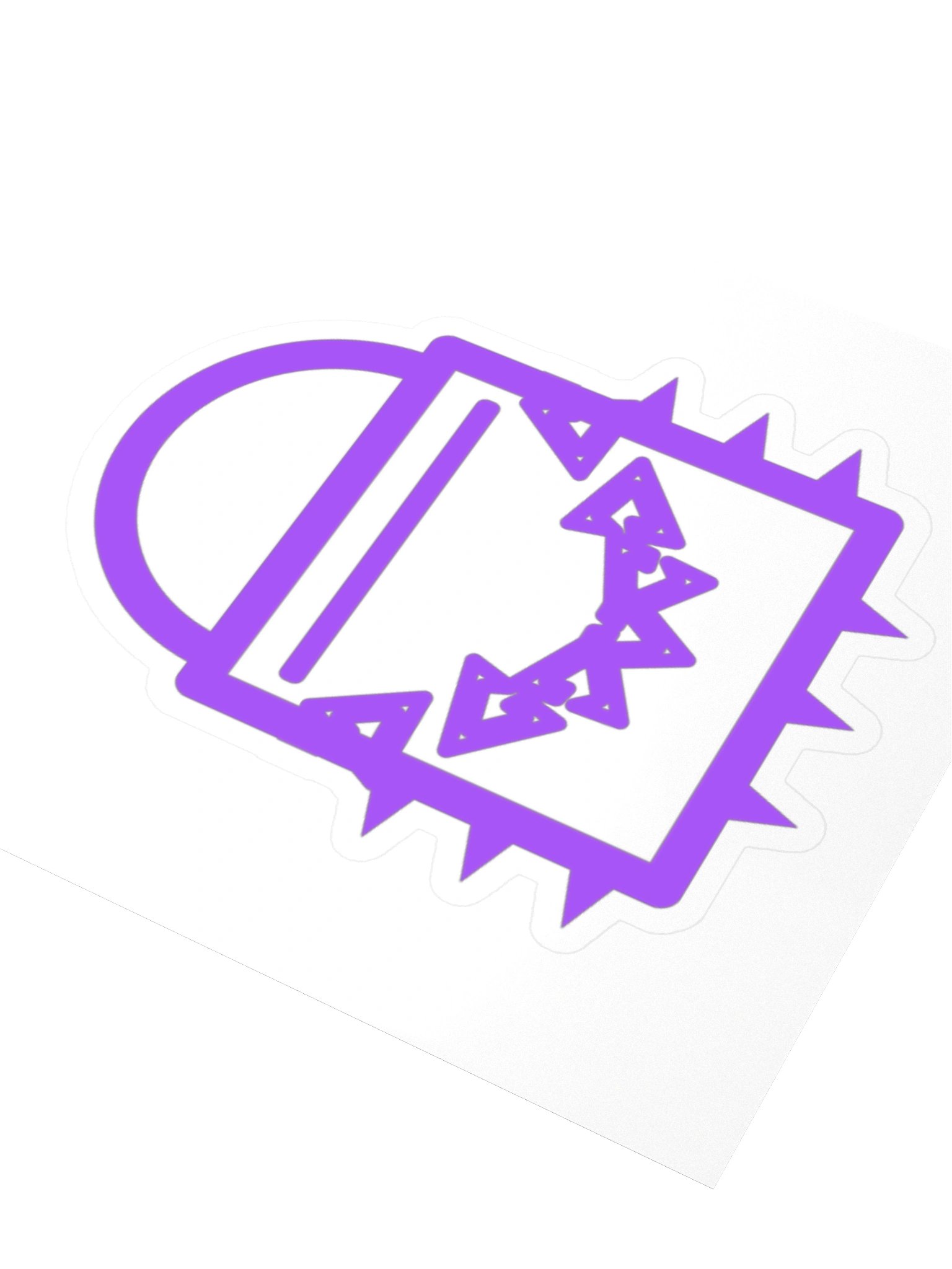 Chained Square — Transfer Sticker product image (3)