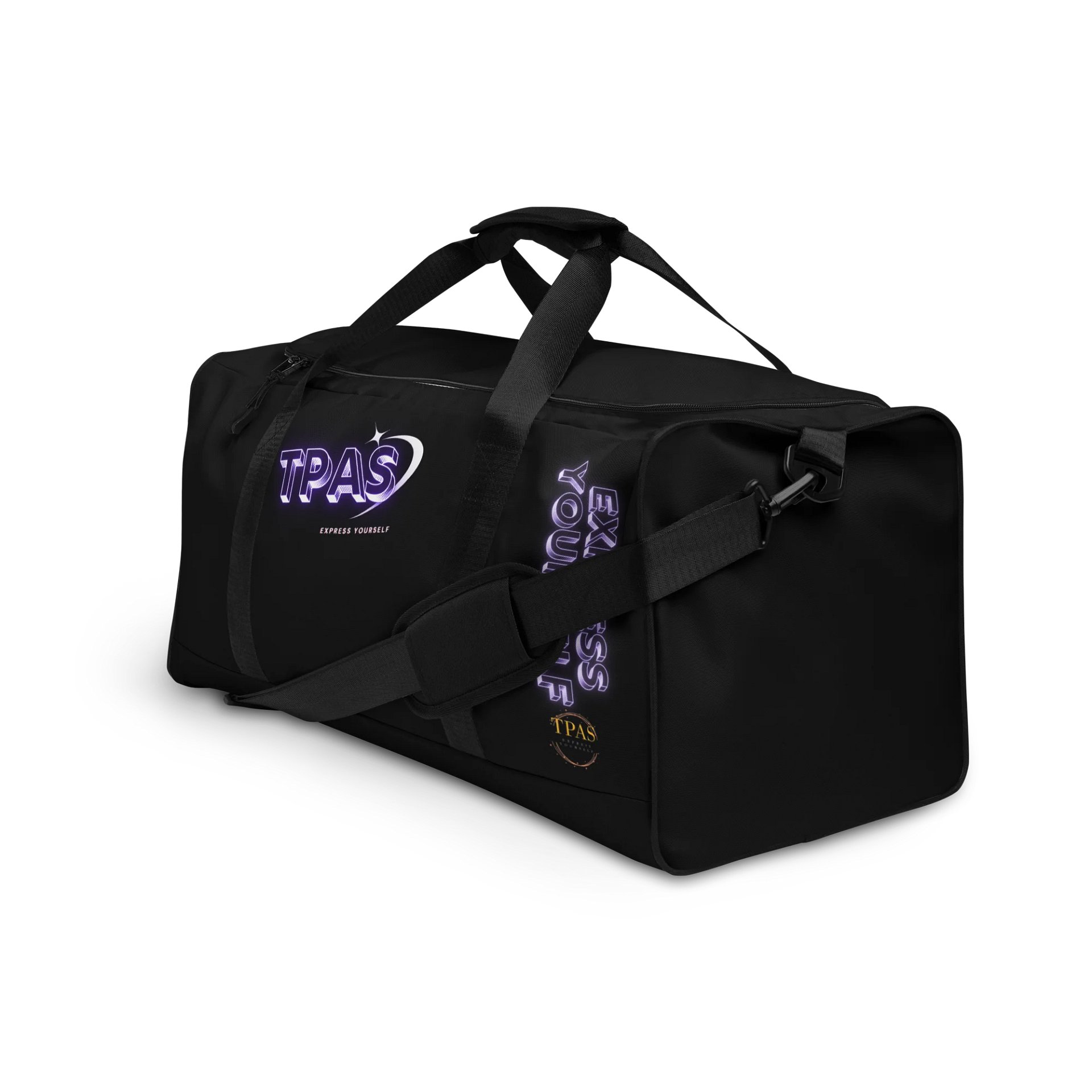 MIDNIGHT GLOW EXPRESS YOURSELF DUFFLE BAG (PURPLE) product image (3)